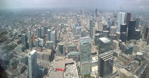 CN Tower view