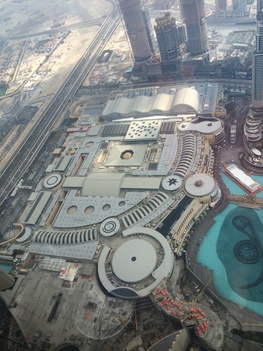 View on the Dubai Mall