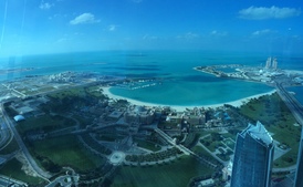 View on the Emirates Palace