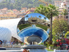 Monaco casino reflection