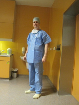 Me in the operating room