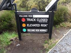 Tongariro park entrance