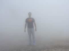 Superman in the mist :P