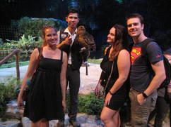 Us with an owl