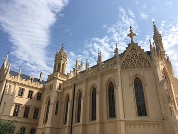 Lednice castle cathedral