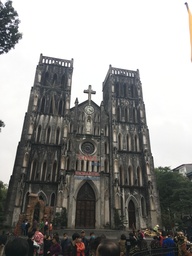 St. Joseph's cathedral in Hanoi